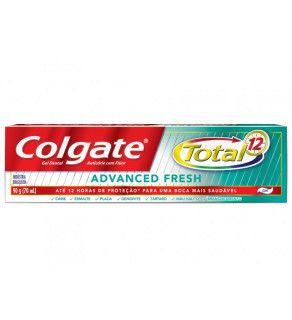 Creme Dental Colgate Total 12 Gel Advanced Fresh 90 Gr