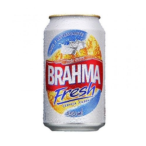 Cerveja Nacional Brahma Fresh Lata 350Ml