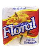 PAPEL HIGIÊNICO FLORAL PERFUMADO 4 UNID.