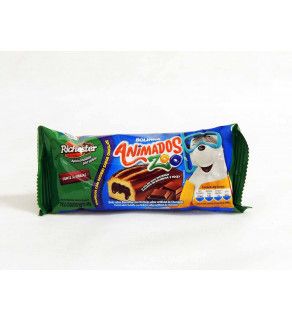 Bolo Richester Animal Zoo Baunilha Com Chocolate 40 Gr