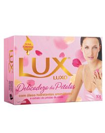 SABONETE EM BARRA LUX LUXO DELICADEZA DE PETALAS 90g