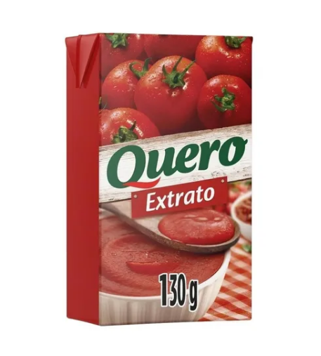 Extrato De Tomate Quero 130g