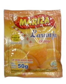 REFRESCO MARIZA LARANJA 50g