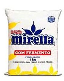 Farinha Trigo Mirela Com Fermento 1 Kg