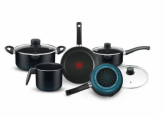 Conjunto De Panela Rochedo Smart Preto - 5 Peças