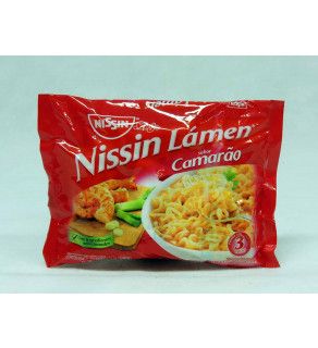 Macarrão Instantâneo Nissin Lámen Camarão 85g