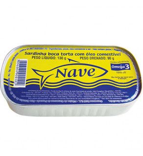 Sardinha Oleo Boca Torta Nave 84 Gr