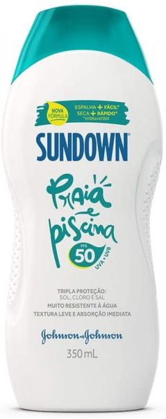 Protetor Solar Praia e Piscina Sundown FPS 50, 350ml