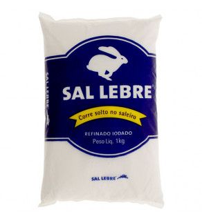 Sal Refinado Lebre 1 Kg