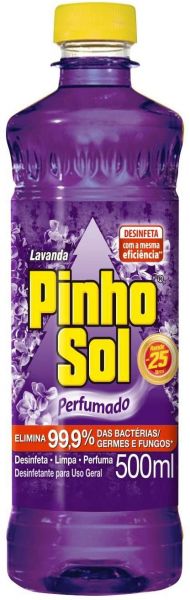 Desinfetante Pinho Sol Lavanda 500Ml