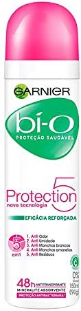 Desodorante Bí-O Protection 5 Feminino Aerosol, 150 ml, Garnier, Garnier, Branco