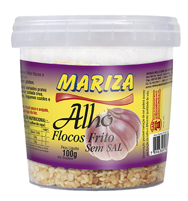 ALHO FRITO GRANULADO 100g - MARIZA