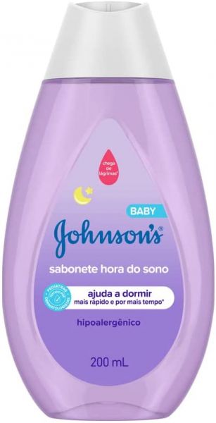 Sabonete Líquido Infantil Hora do Sono, Johnson's, 200ml