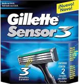 Carga para Aparelho de Barbear Gillette Sensor3 - 2 unidades