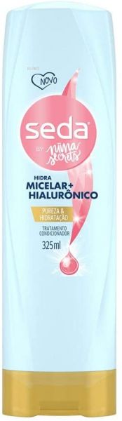 Seda Condicionador Água Micelar + Hialurônico 325 ML, A Embalagem Pode Variar