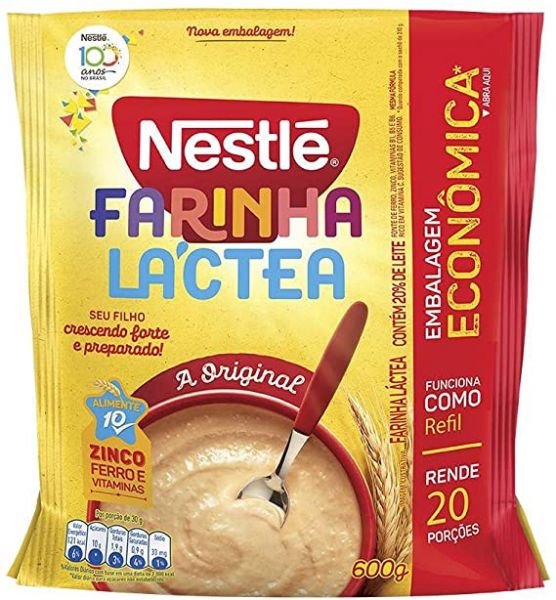 Farinha Láctea, Nestlé, Tradicional, 600G