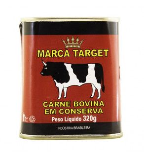 Carne Conserva Bovina Desfiada Target 320 Gr