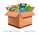 Cesta Básica Produtos de limpeza 13 Itens