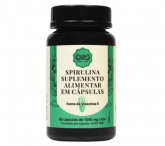 Spirulina Suplemento Alimentar 60 Caps 1550mg Fp