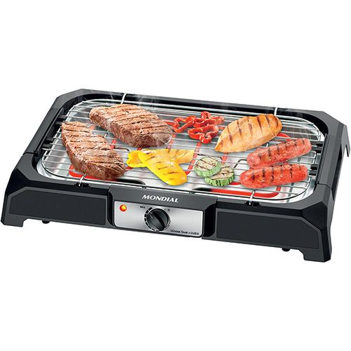 Churrasqueira Elétrica Mondial Grand Steak Grill Preto 127V CH-05