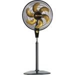 Ventilador de Coluna 40cm Mallory Delfos TS+ Preto/Dourado - 220v