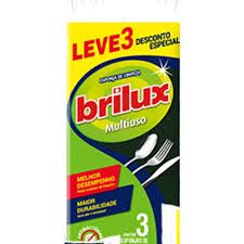 Esponja Dupla Face Brilux Pague 3 Leve 4 Unidades