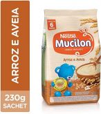 Cereal Mucilon Arroz e Aveia Sache 230 Gr