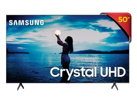 Smart TV Samsung UN50AU8000GXZD LED 4K 50" 100V/240V