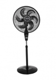 Ventilador de coluna Mallory Air Timer TS + preto com 6 pás cor grafite de polipropileno, 40 cm